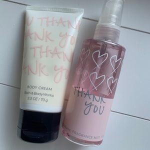 NEW B&BW Thank You gift set